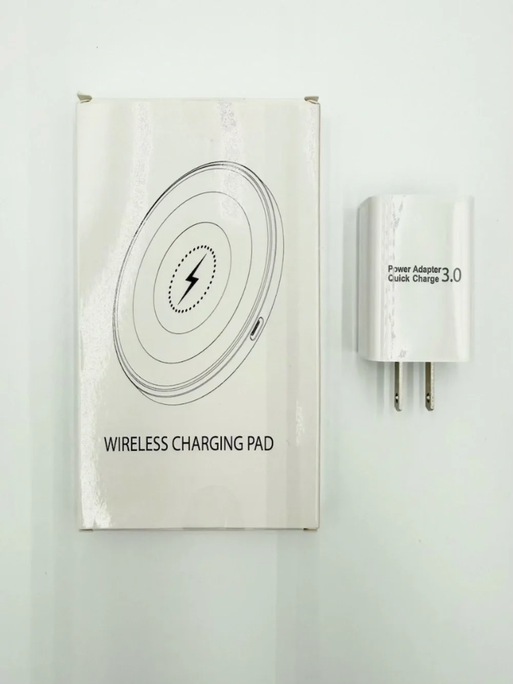 FDGAO 15W Magnetic Wireless Charging Pad QC 3.0 Adapter Apple Samsung